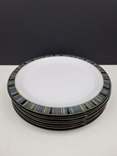 DENBY JET  STRIPE 9" dessert
