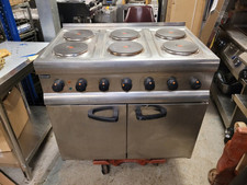 Lincat ESLR9C  6 Ring Cooker  Burner Hob & Oven Hot Plate 3Ph  Commercial 