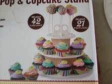 Cake Pop & Cupcake Stand-Flat Pack for Storage