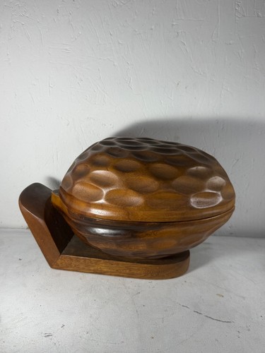 Vintage wood hand carved