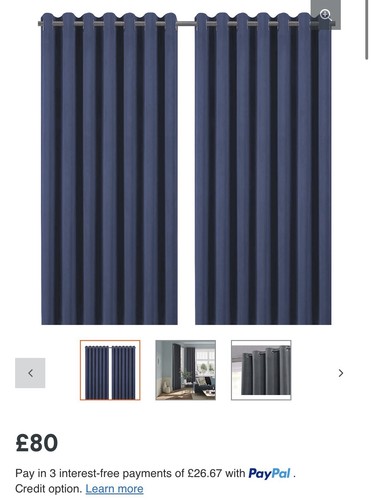 Valgreta lined curtains - b&q,
