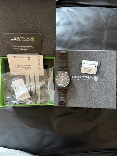 Certina black watch - certina,