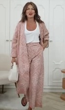 Zara Co Ord Set Embroidered