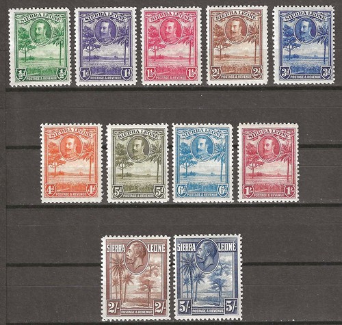 Sierra leone 1932 - leone, 155/165