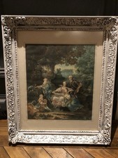 Superb Antique Signed Print In