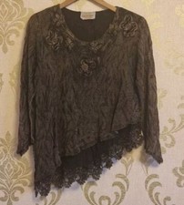 Ladies Boho Hippy Dark Brown