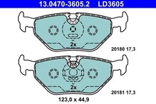 Brake pads 13.0470-3605.2 ATE