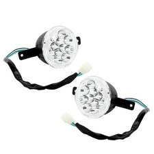 ﹒2pcs 12V LED HeadLight Lamp