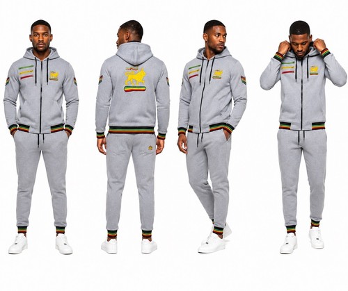 Men fleece tracksuit rasta - men's,