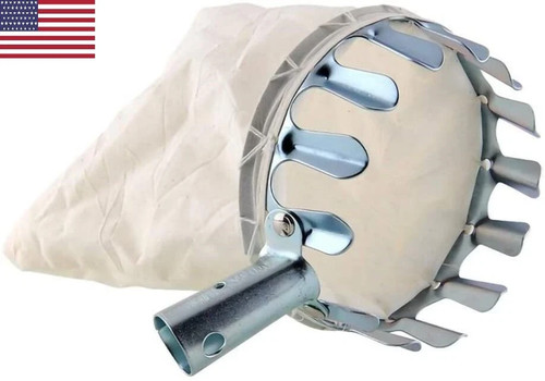 Fruit picker with bag basket - with,