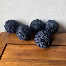 5 Rope Cord Textured Spheres