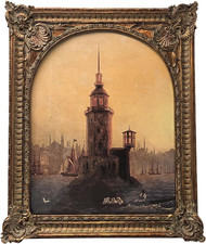 Antique Black 11x14 Vintage