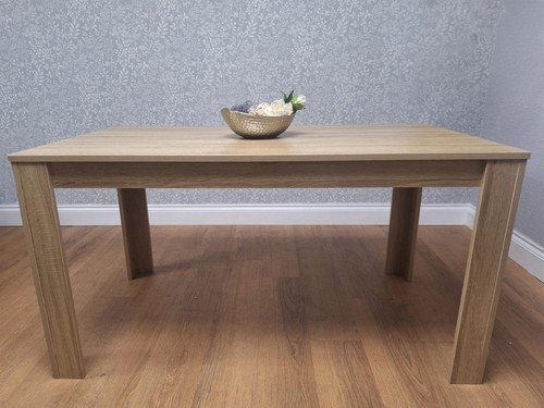 Dining table beige - dining, oak