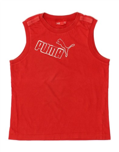 Puma boys graphic vest - graphic, top