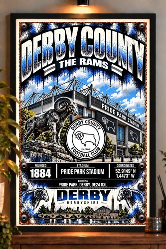 Derby county the rams - county, fc