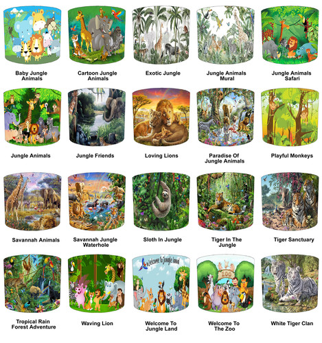 Handmade jungle animals - jungle,