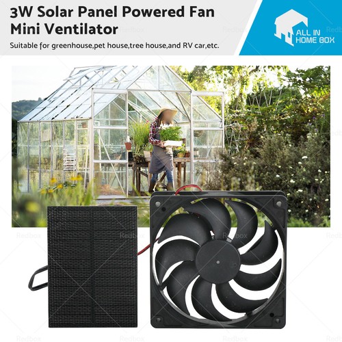 Solar panel fan suitable - 3w,