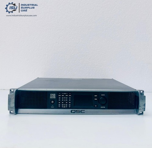Qsc cxd4 channel network - cxd4.3q, 4-channel