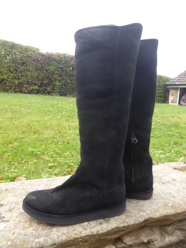 Ugg collection black sheepskin - black,