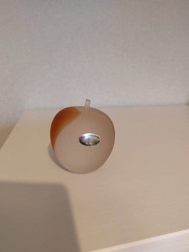 Wedgewood glass apple - apple,