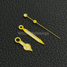 Yellow Mercedes Watch Hands