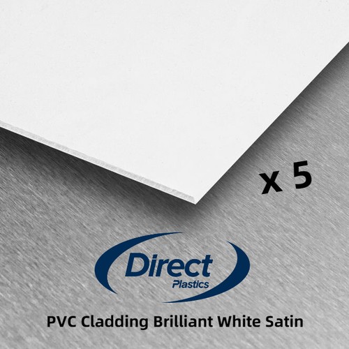 Pvc white wall cladding 8ft - pvc,