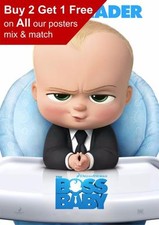 The Boss Baby Movie Poster  A5