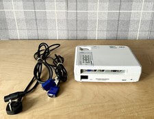 NEC NP200 DLP PROJECTOR COMPLETE WITH REMOTE CONTROL AND CABLES USED MINT