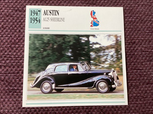 Austin a125 sheerline 1947 - a125, sheerline,