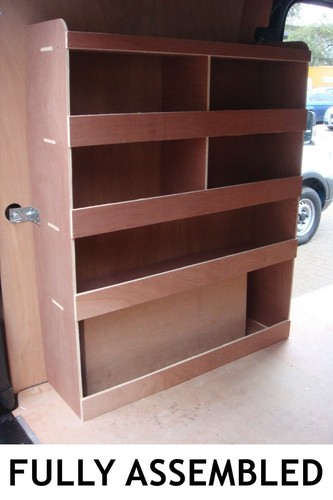 Peugeot boxer van shelving - van,