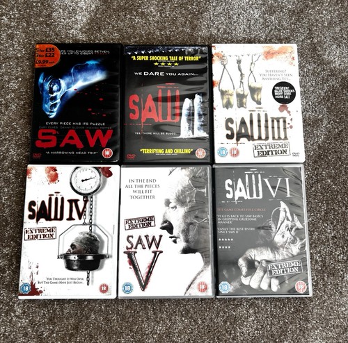 Saw dvd collection - saw, 1–6