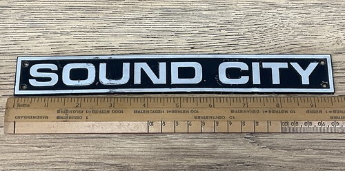 Original sound city logo badge - city,