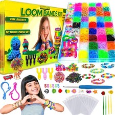 6000pcs Rubber Loom Bands Kit