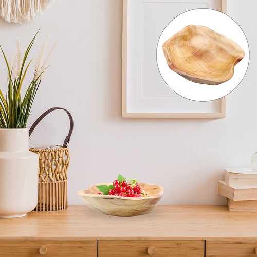 Wooden serving bowl - wooden,