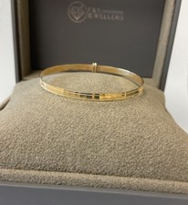9ct Yellow Gold Diamond Cut