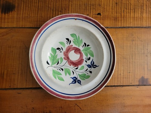 Antique 1800 spongeware - 1800's,