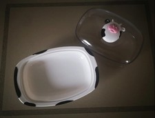 Moomoo butter dish - moomoo, pod