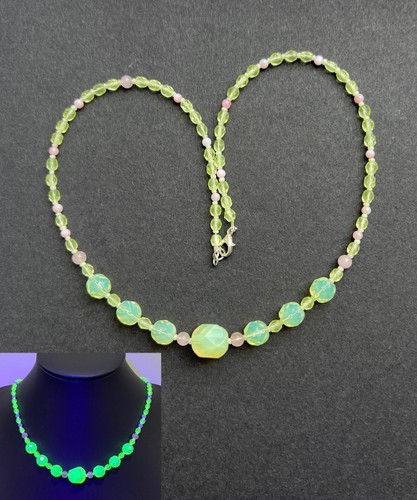 Opalescent uranium vaseline - uranium,