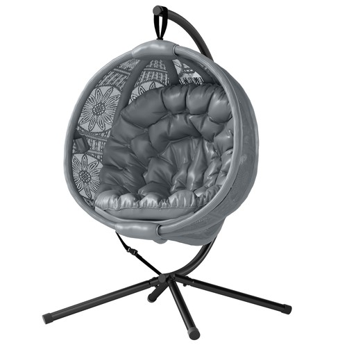 Round egg basket chair - basket,