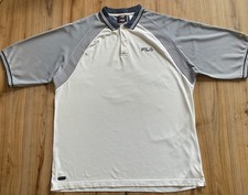 Vintage FILA US Open Performance Polo Shirt XL White