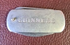 Guinness Small Metal Bottle opener ++ Engraved Guiness & Harp Made in Sheffield 