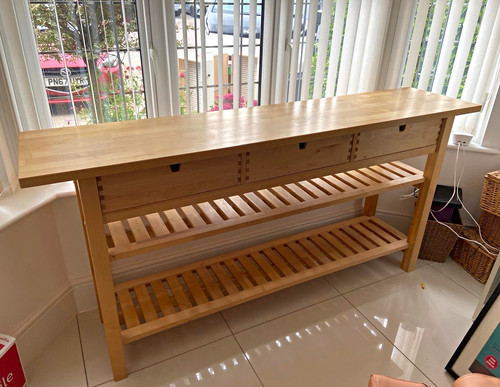 Ikea norden birch sideboard - norden,