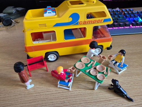 Playmobil 3148 vintage camper - playmobil,