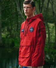 adidas Spezial Red Todmorden Smock Size XL