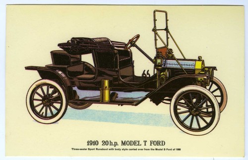 Classic motor car art - car,