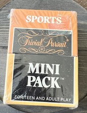 1987 Sports Horn Abbot Orange Trival Pursuit Mini Pack “NEW” 
