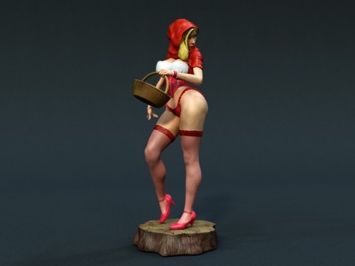 Scale resin figure model - 1/24,
