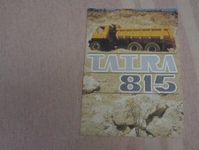 Tatra T815  brochure
