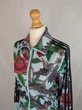 Women's ADIDAS ORIGINALS "Battle Of The Birds" Tracksuit Top Jacket Size UK 10