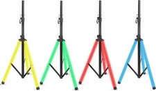 ALPHASONIK UNIVERSAL 6' ADJUSTABLE VARIABLE LED LIGHTS TRIPOD DJ SPEAKER STAND